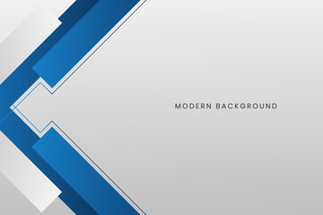 Abstract minimal blue and white