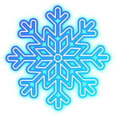 Christmas blue snowflake light line glow neon laser decoration 