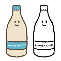 手描きのマヨネーズ