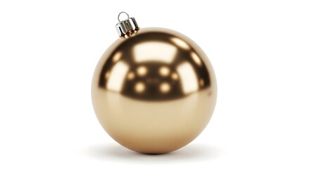 Elegant Golden Ornament A Radiant Symbol of Celebration and Holiday Decor