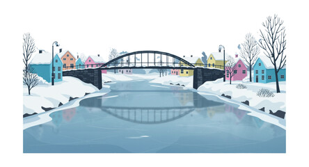bridge over river