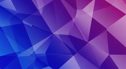 Obraz premium Abstract polygonal gradient background with geometric shapes overlap