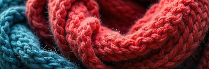 Cozy winter scarf, chunky knit texture, warm and soft, perfect for cold weather, various colors available , quality, clothing