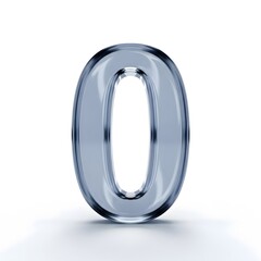 Glass Number Zero: A Transparent Digit