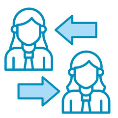 Coaching  Icon Element For Design	