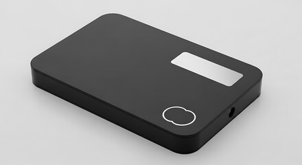 Modern compact skincare device for face treatment beauty