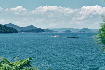 海に浮かぶ島