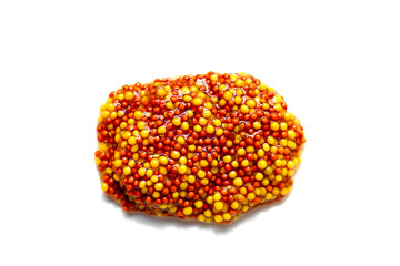 Wholegrain mustard seeds in brine