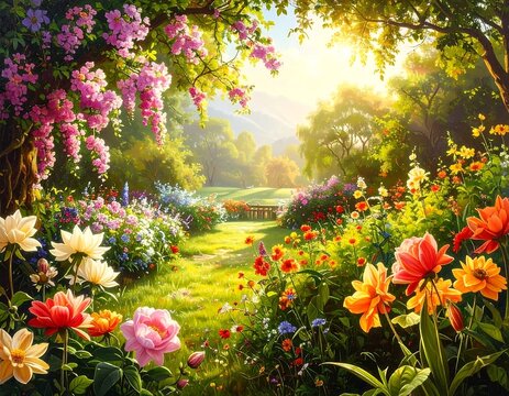 Paradise Garden Images – Browse 875,587 Stock Photos, Vectors, and