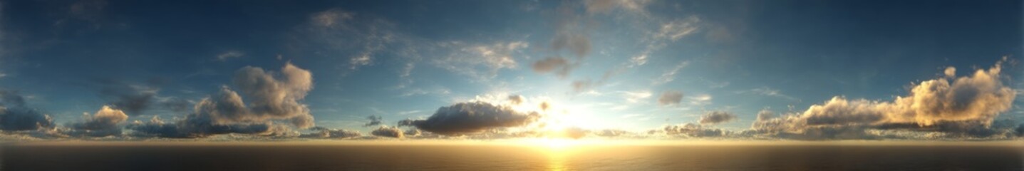 Obraz premium Sunset action nature hdr panorama landscape