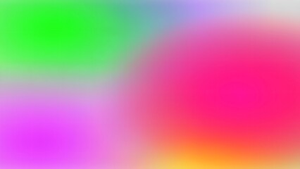 Vibrant abstract background with a soft, colorful gradient and a swirling wave of blurred bokeh lights