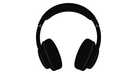 a pair of sleek modern headphones with minimalist design