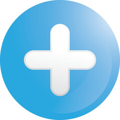 Fototapeta premium Plus Symbol Icon