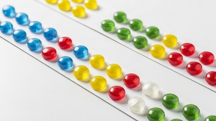 pills on white