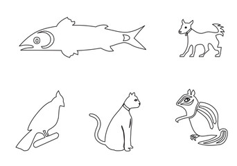 animal, camel, elephant, group, leopard, lion, running, silhouette, smooth, tiger, vertebrate, wolf, bear, bobcat, cheetah, cobra, crocodile, fox, hunting, mammal, polar, rhino, shadow, snake, speed