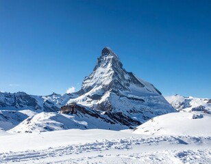 Snowy Matterhorn Peak