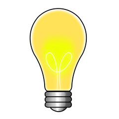 light bulb icon ,idea ,icon png  inspiration creativity