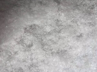 Abstract Texture of Melting Snow and Ice Crystals