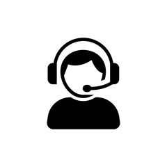 Customer Service Agent Icon