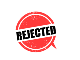 rejected stamp  sign, icon, symbol