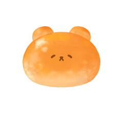 Bear shape bun