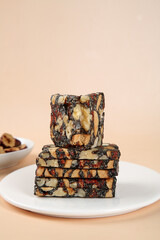 Traditional Shandong Date Cake with Nuts - Handmade Chinese Sweet Dessert Ready to Eat