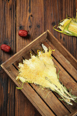 Dried Corn Silk and Jujube Dates Traditional Chinese Medicine Ingredients Zhaoqing Herbal Remedy Natural Health Food