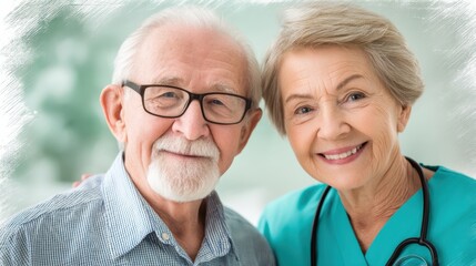 Smiling couple captures joyful moment, a photograph of happiness and connection happy