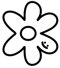 Simple Daisy Flower