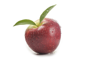 Fresh Red Apple with Dew Drops from Zhaotong Yunnan Plateau China