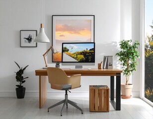 Modern Home Office Interior