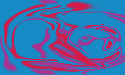Vibrant abstract swirls in red and pink on blue create a dynamic modern backdrop for creative projects