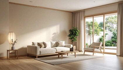 Modern Minimalist Living Room Interior Design