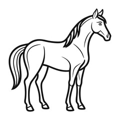 horse vector illustration