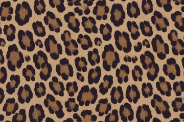 Seamless leopard print pattern texture animal skin