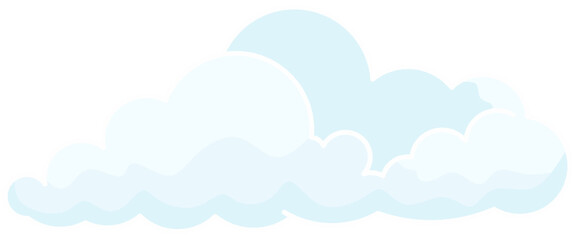 vector illustration of cloud