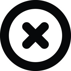 Obraz premium cross circle