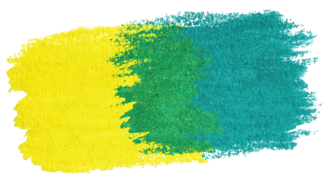 Abstract Textured Background with Yellow Green and Blue