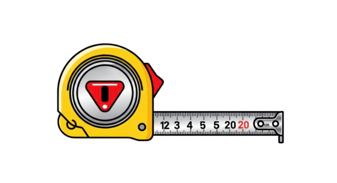 Measuring tape illustration
