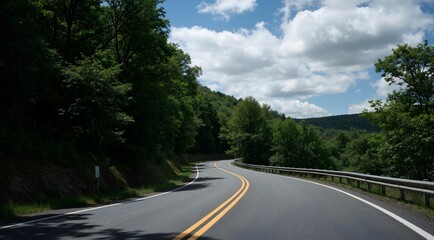Fototapeta premium road in the mountains