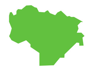 Anjaw district map of Arunachal Pradesh state of India