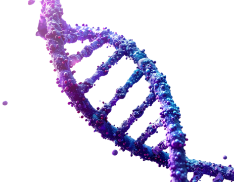  Futuristic Medical DNA Strand PNG