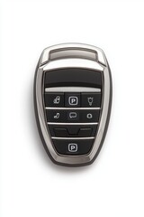 Obraz premium Modern Car Key Remote with Buttons for Lock and Unlock Functions
