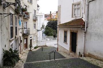 A view of lisbona. view of lisbona a very beautiful town in portugal