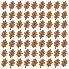 Dry leaves repeat vector pattern with a rustic autumn style. Perfect for fabric, packaging, wallpaper, branding, and decorative seasonal projects with cozy, natural, and vintage-inspired design.