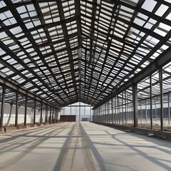 empty parking garage