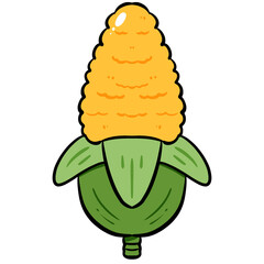 Fall Corn Stalk