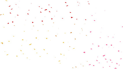 Colorful Confetti Border Celebration Background