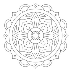 Mandala, ausmalen