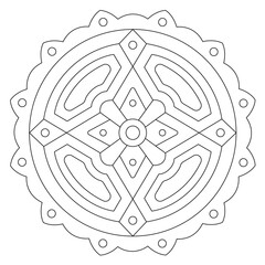 Mandala, ausmalen